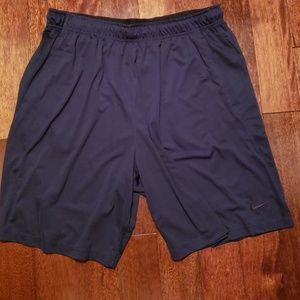Men's Dark Blue XL Nike Athletic Shorts